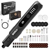 SHALL Akku-Rotationswerkzeug, 3,7 V, 20.000 U/min, 5 Geschwindigkeiten, per USB...