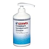 GEHWOL Fusskraft Hydrolipid Lotion, Fusscreme, mit Urea, trockene Füsse, 500 ml...