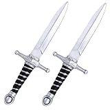 Amlisia 2 Packs Spielzeug Schwert, gefälschte Schwert Dolch Spielzeug...