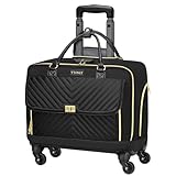 Ytonet Business Trolley Damen mit 4 Spinner-Räderm, Laptop Trolley 17.3 Zoll...