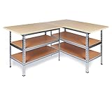 Ondis24 Werkstatt-Set Ecklösung Sparfuchs-Uwe 180 x 120 x 92 cm (H), 2X...