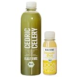 Kale and Me 14 Tage Bio Selleriekur mit 14 Flaschen à 500 Milliliter...