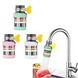 3pcs Mini Wasserhahn Wasserfilter für Trinkwasser, ktivkohle Wasserfilter...