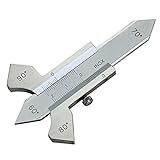 RIVERWELD Schweißprüfmesser mit vier Winkelanzeigen 60°,70°,80°,90°...