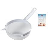 Tala Nylon-Sieb Weiß 15cm, Perfekt zum Filtern, Spülen und Waschen von...