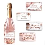 PH PandaHall 'Happy Birthday' Weinflaschenetiketten 40 stücke 4 Stile 3.5 x 2...
