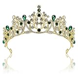 Erzekrim Kristall Tiara Kristallkrone Strass Krone Krone Braut Diadem geburtstag...