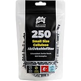 KAiLAR 250 BLACK Cellulose Aktivkohlefilter Slim (5,9 mm) mit veganer Aktivkohle...