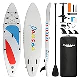 Panana Aufblasbares Stand Up Paddle Board 325x81x15cm mit Premium SUP Board...