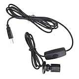 Mini-Spot-Licht, Aluminium-USB-5V-Dimmbarer LED-Strahler mit 6,6 Fuß Langem...