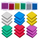 TETEWEVER 18 Stück Knetradiergummi, 3,2 x 3,5 cm Bunt Knetgummi Radierer Weich...