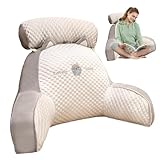 Rückenlehnenkissen Mit Armlehnen, Rückenkissen Sofa Lesekissen Für Bett,...