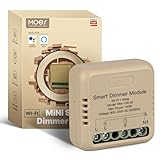 MOES Wlan 2.4GHz Mini Dimmer Schalter Modul,Smart LED Dimmschalter Unterputz...