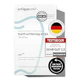 Uniquesmile Zahnaufhellung Whitening Strips - Testsieger 2024-100 Tage...