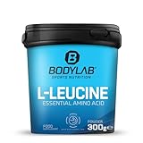 Bodylab24 L-Leucin Essential Amino Acid 300g, reines L-Leucin Pulver ohne...