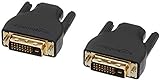 Amazon Basics HDMI2DVI_A_2 HDMI-auf-DVI-D-Adapter, 2er-Pack, Schwarz