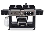 Pit Boss Memphis Ultimate 4-in-1 Kombigrill, schwarz, Stahl/Gusseisen, Smoker,...