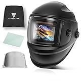 STAHLWERK Automatik-Schweißhelm 3 in 1 Bullet - Schweißerhelm mit True-Colour,...