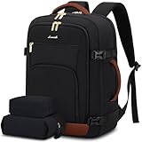 LOVEVOOK Handgepäck Rucksack Flugzeug, 40L Reiserucksack Damen Herrn Travel...