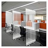 Transparantes Roll Banner, Rollup Spuckschutz, Breiter, freistehender...