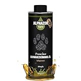 alphazoo Premium Schwarzkümmel-Öl für Hunde & Nager 500 ml I Natürliches...