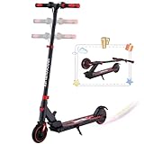 RCB TECH E-Scooter Kinder (8-12-16 Jahre) - Faltbarer Elektroroller für Kinder...