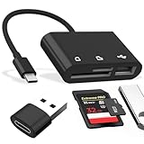 kartenlesegerät sd kartenleser USB sd Card Reader,6 In 1 kartenleser USB Micro...