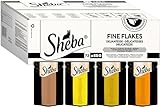SHEBA Katzenfutter nass - 72x85g Portionsbeutel - Geflügel Variation in Gelee -...