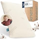 KNERST® Kinderkopfkissen - Ergonomisches Kissen Kinderzimmer mit Memory-Schaum...