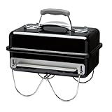 Weber Go-Anywhere Holzkohle Grill, 42 x 26cm Grillfläche, leichter tragbarer...