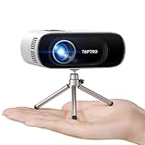 Mini Beamer Full HD 1080P Unterstützung,【Auto Keystone】WiFi Bluetooth Handy...