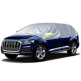 CICMOD Halbgarage Auto, Winter Autoabdeckung für EIS Sonne Staub Schutz...