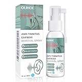 30ml Ohrenschmalz Entferner Spray, Ohrenschmalz Entferner Flüssigkeit, Sanfte...