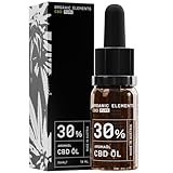 CBD-Öl 30% Pure Vollspektrum CBD Hanföl-Tropfen mit 3000 mg Cannabidiol in...