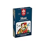 ASS Altenburger FSC Skat Leinen, französisches Bild in Faltschachtel, White,...