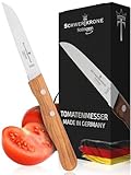 Schwertkrone Profi Gemüsemesser und Tomatenmesser, Solingen Qualität, Scharf...