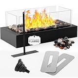 NEU! Tischkamin [3h Brenndauer] | Tischfeuer Set für Indoor und Outdoor |...