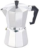 Cucina Dimodena Italienische Kaffeemaschine, 300 ml, für alle Herdarten außer...