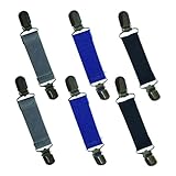 ZBKJYILF Hosenträger Damen, Hosenträger Clips, Cardigan Clip, 6 Stück,...