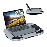 relaxdays Laptop-Kissen, ergonomisches Tablet, Knie, Bett und Sofa, für...