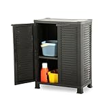 Kreher Kunststoffschrank Star Mittler, 92 x 68 x 40 cm cm, mit 1 Einlegeböden,...