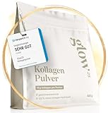Glow25® Collagen Pulver [450g] - Das Original - Premium Kollagen Hydrolysat -...