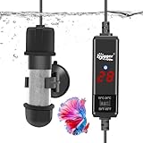 hygger Aquarium Heizung 10W, Aquarium Heizstab einstellbar Aquariumheizer,...