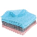 com-four® 12x Schwammtuch mit Stern Design - extrem saugfähige...