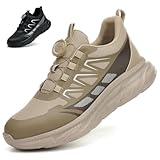 RASEARY Sicherheitsschuhe Arbeitsschuhe Herren Damen Bequem Stahlkappenschuhe...