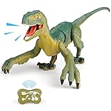 NEXBOX Ferngesteuerter Dinosaurier Spielzeug für Kinder - RC Elektrischer Dino...