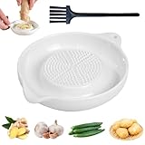 Keramik Reibe, Keramik Ingwer Reibe, Ngwer Knoblauch Reibe Keramikreibe mit...