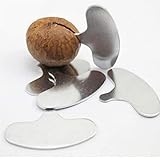 Lankater 5pcs Nuss-Splitter Walnut Opener, Mini Nußknacker Edelstahl Macadamia...