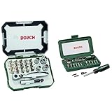Bosch 26tlg. Schrauberbit und Ratschen-Set (PH-, PZ- & 46tlg. Schrauberbit und...
