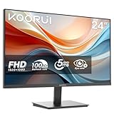 KOORUI E2412F 24 Zoll Monitor, FHD 1920 x 1080 100Hz PC Monitor, HDMI 1.4, Eye...